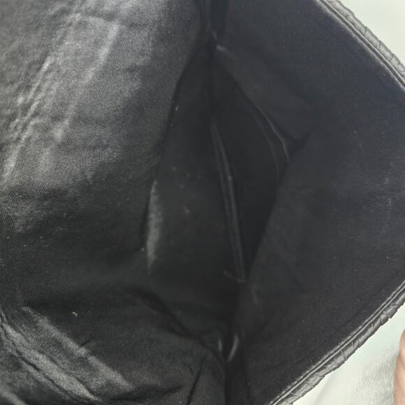 Komarov Textured Fabric Clutch Purse - Black - EUC - Picture 4 of 7